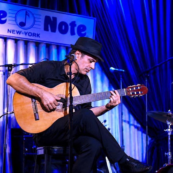 Performing at the Blue Note,NYC.