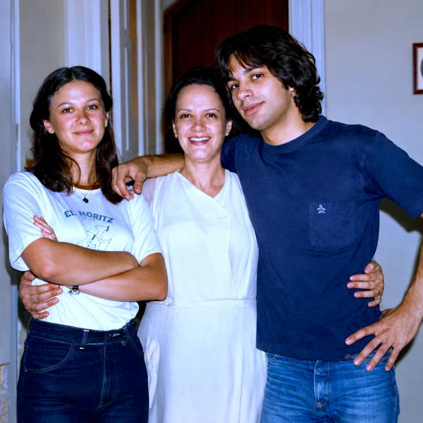 María Susana, our mother and Andrés
